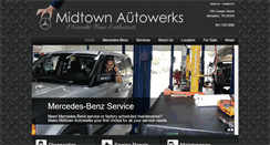 Desktop Screenshot of midtownautowerks.com